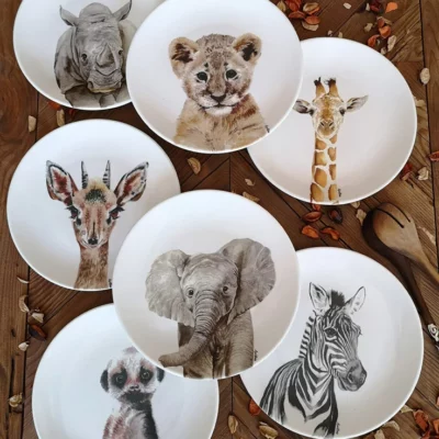 Platos Animales - African babies
