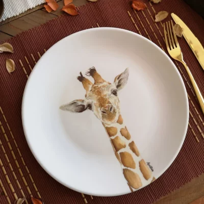 Platos animales - Jirafina
