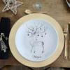 Plato de porcelana con colección Helga DOR - modelo Magia