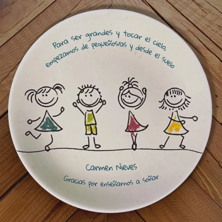 Plato-cerámica-agradecimiento-regalo-profesora-maestra