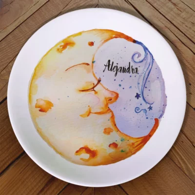 Plato Personalizado - Lluna Pruna