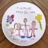 Plato Dibujo Infantil - Imagen 2