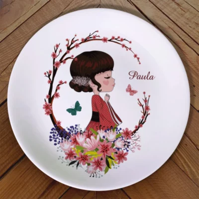 Plato Personalizado - Isabella