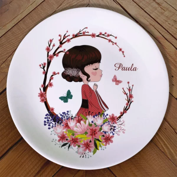 Plato Personalizado - Isabella