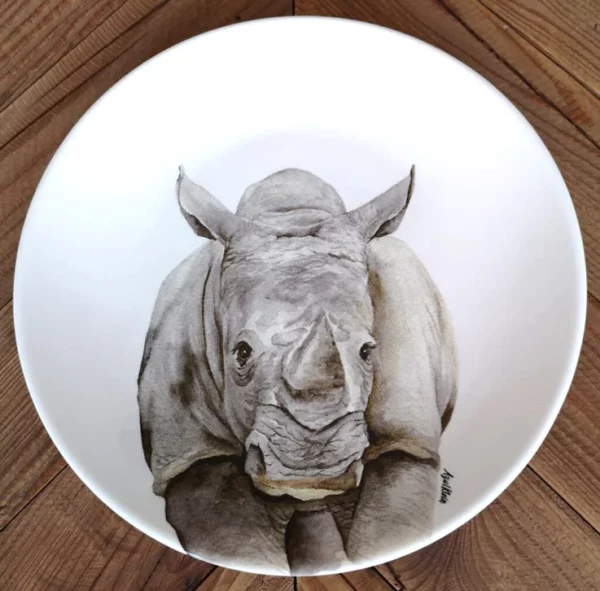 Platos animales - Rinote - Imagen 2